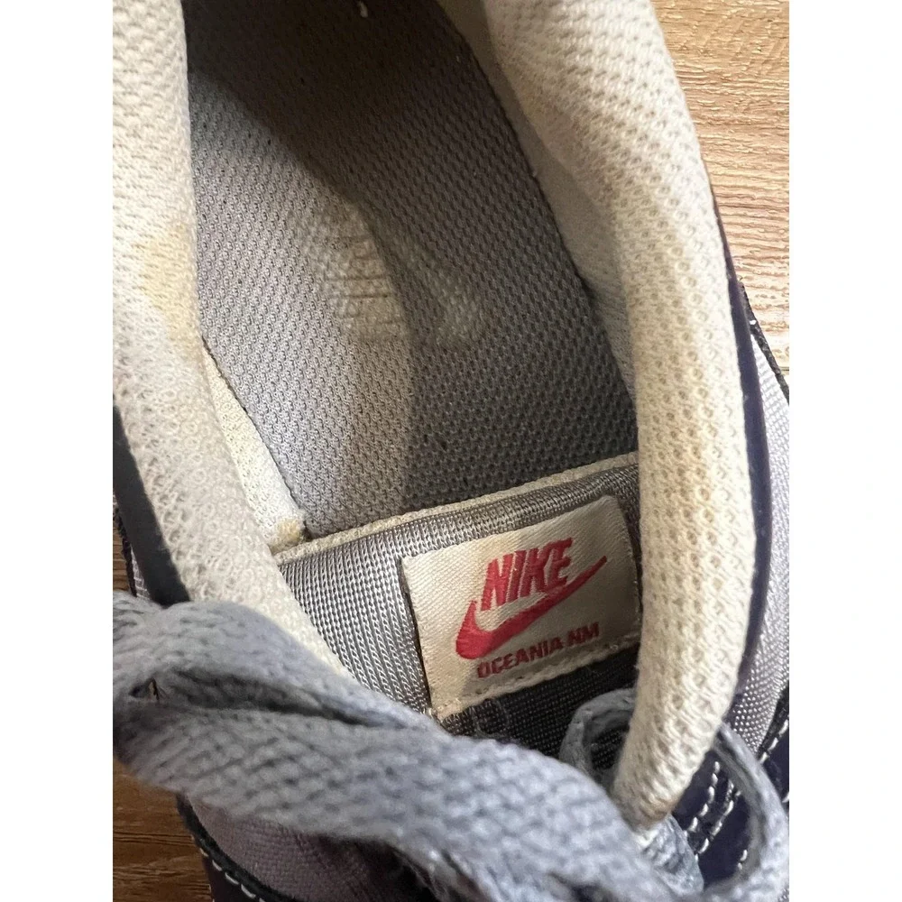 Vtg Nike Oceania NM Shoes WM Size 7.5 Gray Navy Mesh Athletic‎ Running Sneakers